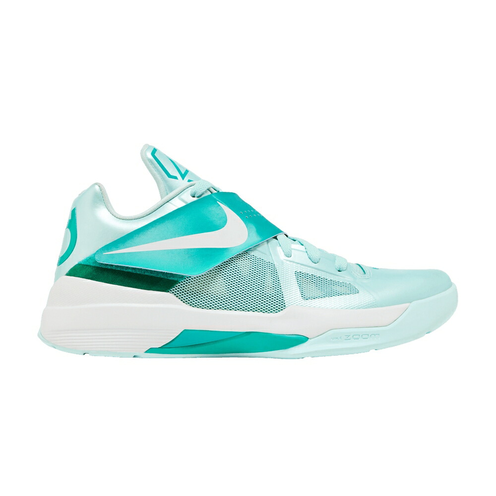 ナイキ ズーム 白色 ホワイト 緑 グリーン 'EASTER' スニーカー メンズ NIKE ZOOM KD 4 / MINT CANDY WHITE NEW GREEN
