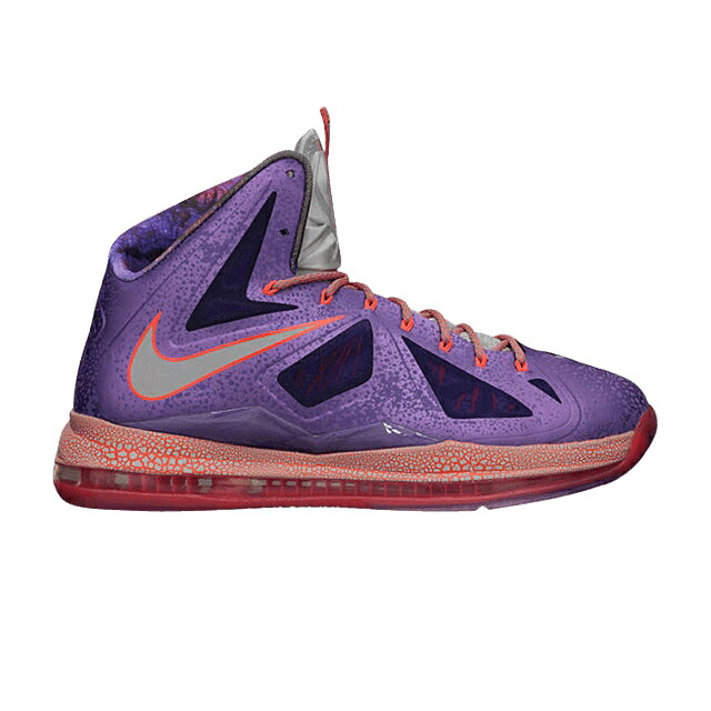 ナイキ レブロン 紫 パープル \u0027EXTRATERRESTRIAL\u0027 お坊っちゃん キッズ NIKE LEBRON 10 GS / LSR PURPLE STRT GRY TTL CRMSN もの言う花 マタニティ スニーカー
