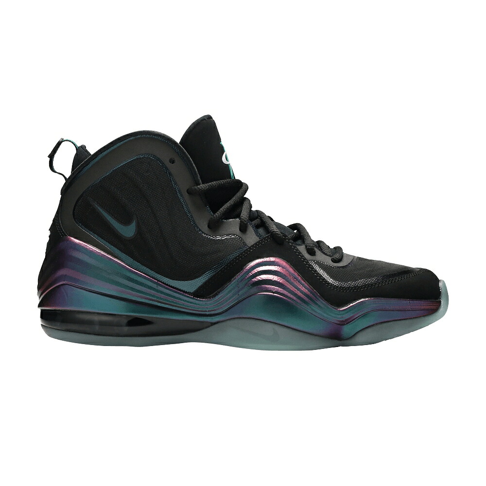 ナイキ ペニー 黒いこと 黒いこと 紫 パープル エア湖ペニー \u0027INVISIBILITY CLOAK\u0027 スニーカー メンズ NIKE AIR PENNY 5 / BLACK ATOMIC TEAL PURPLE