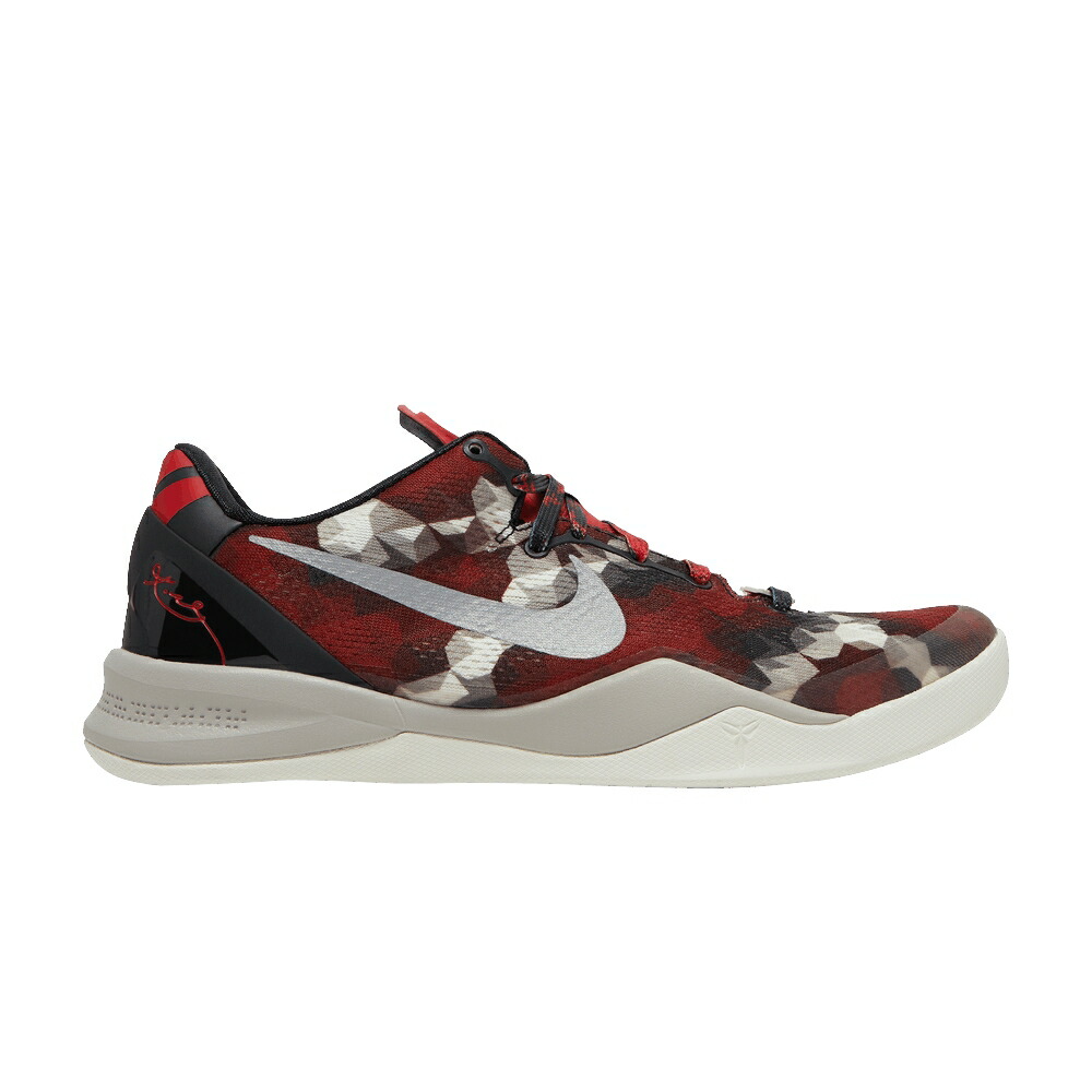 ナイキ コービー 赤 レッド MILK SNAKE スニーカー メンズ NIKE KOBE 8 / UNIVERSITY RED SAIL NOBLE RED