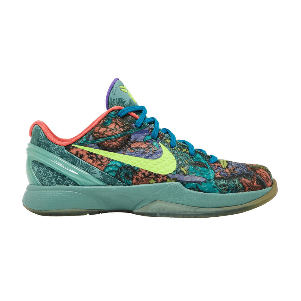 ナイキ コービー 紫 パープル 芝草 \u0027PRELUDE\u0027 御坊っちゃん キッズ NIKE KOBE 6 GS / CANNON VOLT PURPLE VENOM TURF もの言う花 マタニティ スニーカー