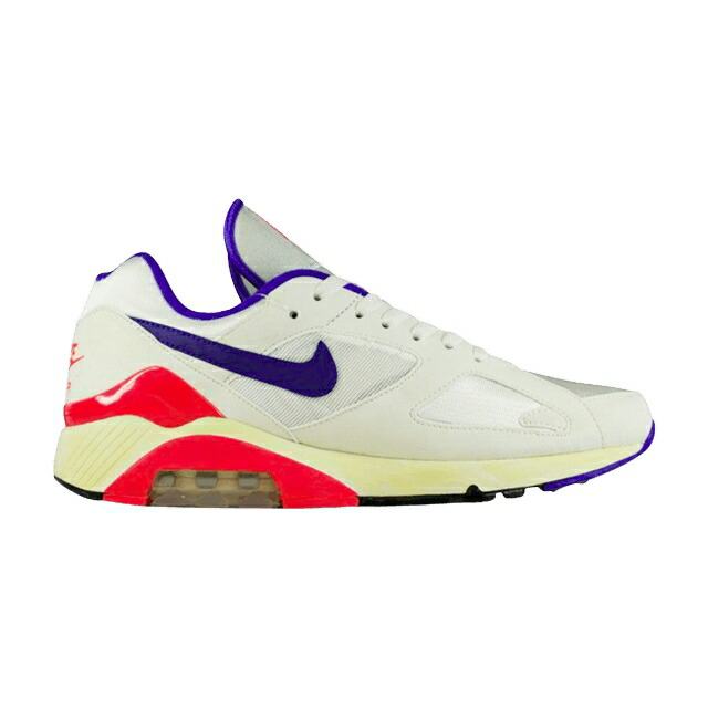 ナイキ マックス 赤 レッド エアマックス ULTRAMARINE スニーカー メンズ NIKE AIR MAX 180 OG 2012 / SAIL ULTRAMARINE SOLAR RED BLK