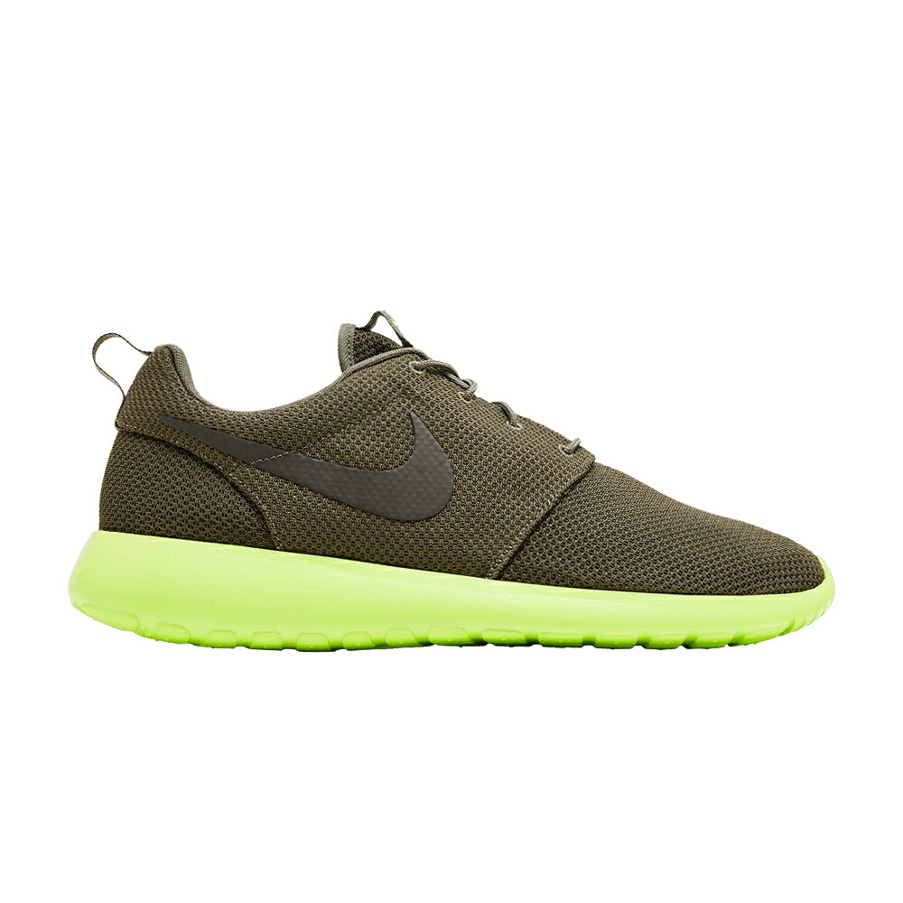ナイキ 置き目シラン 緑 緑であること ディープ \u0027TARP GREEN\u0027 スニーカー メンズ NIKE ROSHERUN / TARP GREEN DEEP SMOKE VOLT メンズ靴-靴-スニーカー