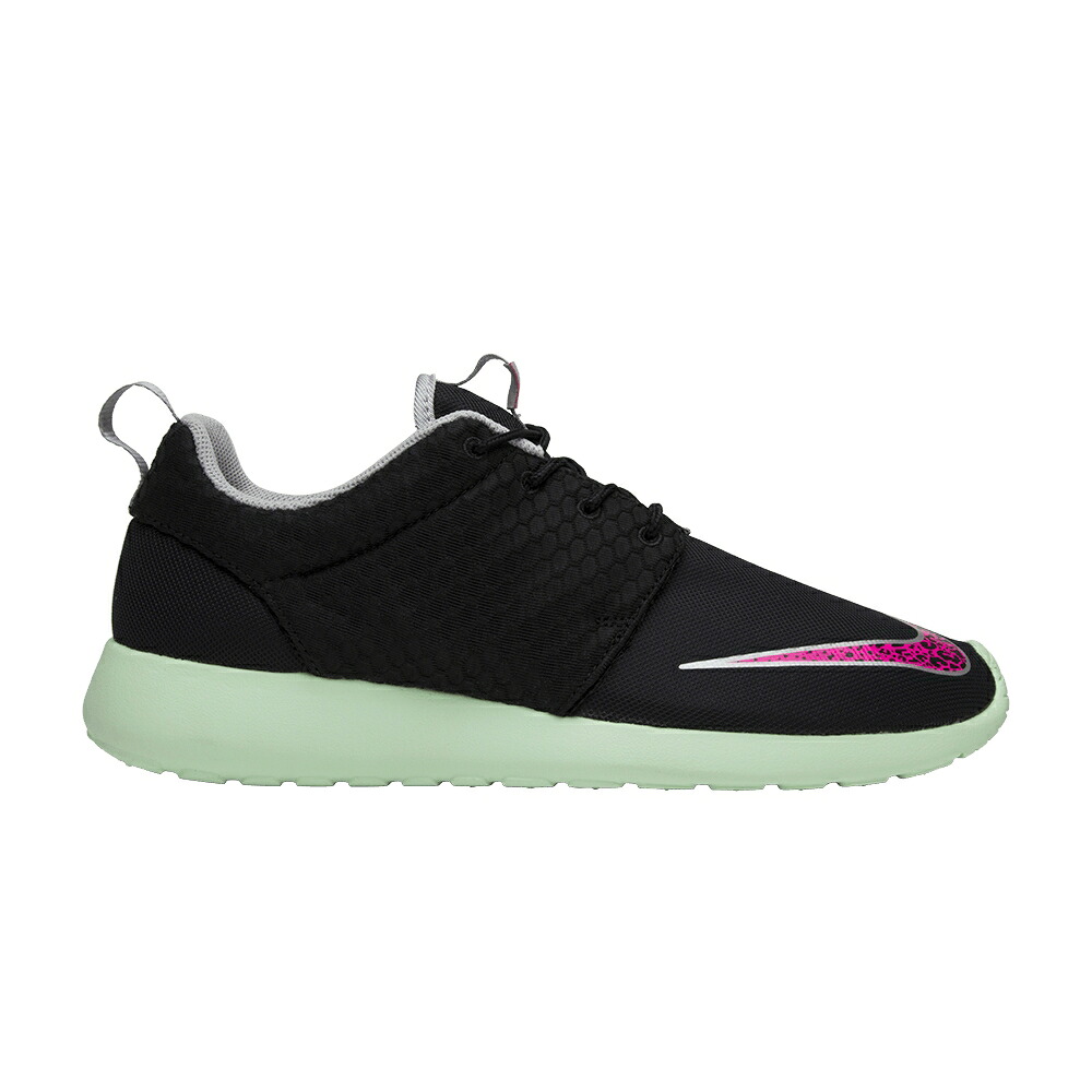 ナイキ 黒色 ブラック ピンク ローシワン 'YEEZY' スニーカー メンズ NIKE ROSHE ONE FB / BLACK PINK FLASH FRSH MNT CHRM