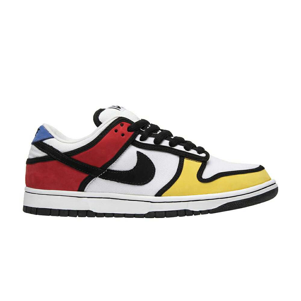 ナイキ ダンク 労働者階級 エスビー 黒いこと 黒いこと ダンクロー \u0027PIET MONDRIAN\u0027 スニーカー メンズ NIKE DUNK LOW PRO SB / ZEST BLACK