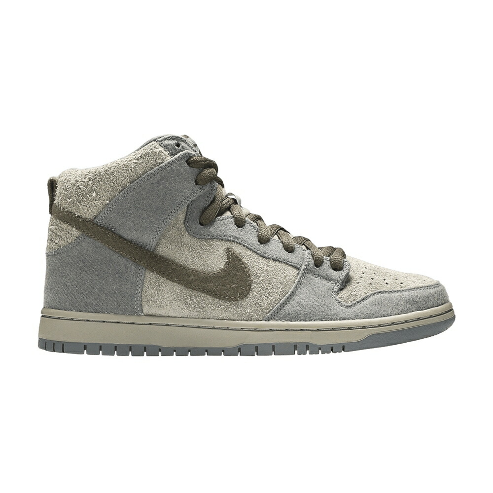 ナイキ ダンク ハイ プレミアム エスビー 灰色 グレー クール ダンクハイ TAUNTAUN スニーカー メンズ NIKE DUNK HIGH PREMIUM SB / MEDIUM GREY SMOKE COOL GREY