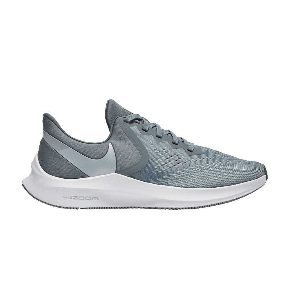 ナイキ ズーム クール 灰色 グレー 白色 ホワイト 'COOL GREY' スニーカー メンズ NIKE AIR ZOOM WINFLO 6 / COOL GREY WOLF GREY WHITE