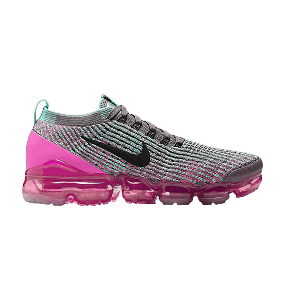 ナイキ フライニット 黒色 ブラック レーザー エアヴェイパーマックス 'GUNSMOKE FUCHSIA' スニーカー レディース NIKE WMNS AIR VAPORMAX FLYKNIT 3 / GUNSMOKE BLACK LASER FUCHSIA 51,300円