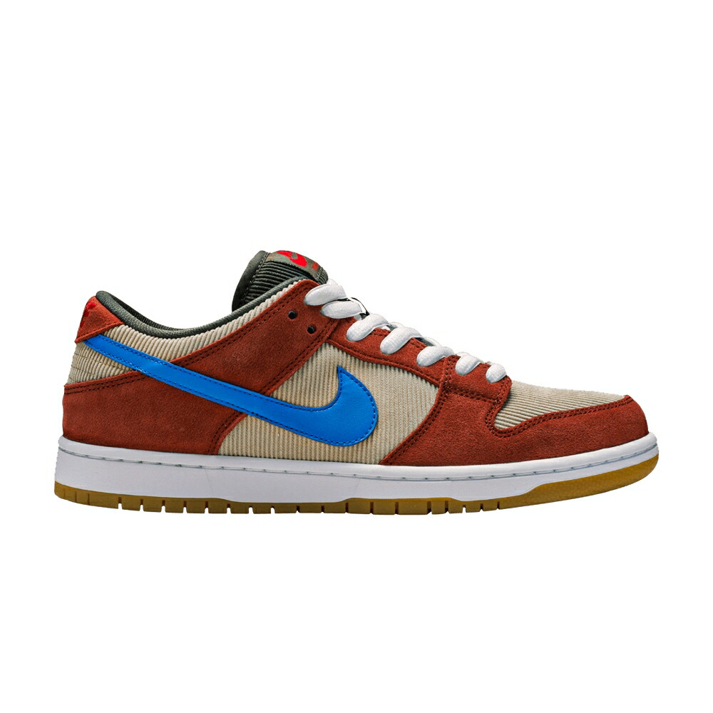 ナイキ ダンク プロ エスビー 青色 ブルー ダンクロー CORDUROY スニーカー メンズ NIKE DUNK LOW PRO SB / DUSTY PEACH PHOTO BLUE DESERT
