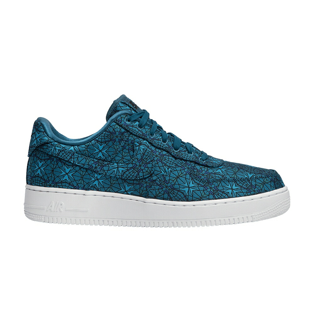 ナイキ プレミアム 緑 グリーン 青色 ブルー エアフォース TAINED GLASS スニーカー メンズ NIKE AIR FORCE 1 LOW PREMIUM / GREEN ABYSS LIGHT BLUE FURY