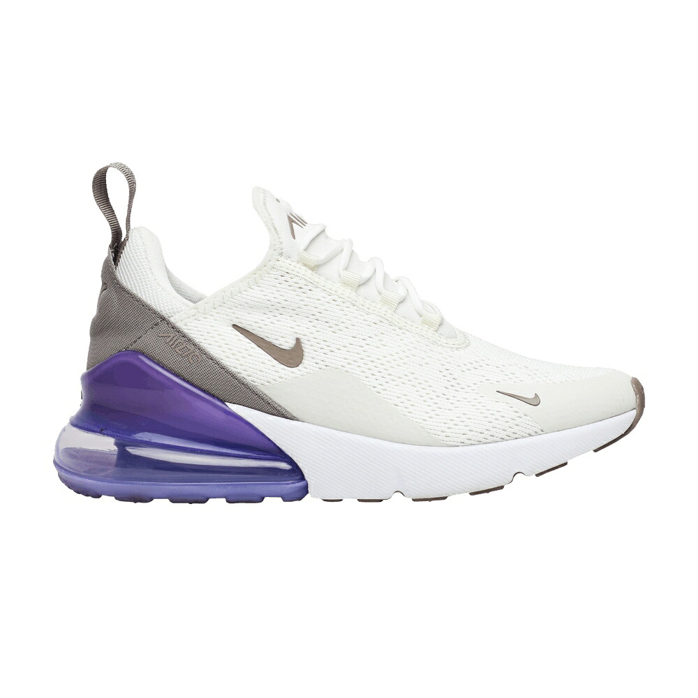 ナイキ マックス 紫 パープル 白いこと 白いこと 大気圏マックス \u0027SAIL LILAC\u0027 スニーカー レディース NIKE WMNS AIR MAX 270 / SAIL SPACE PURPLE WHITE PUMICE