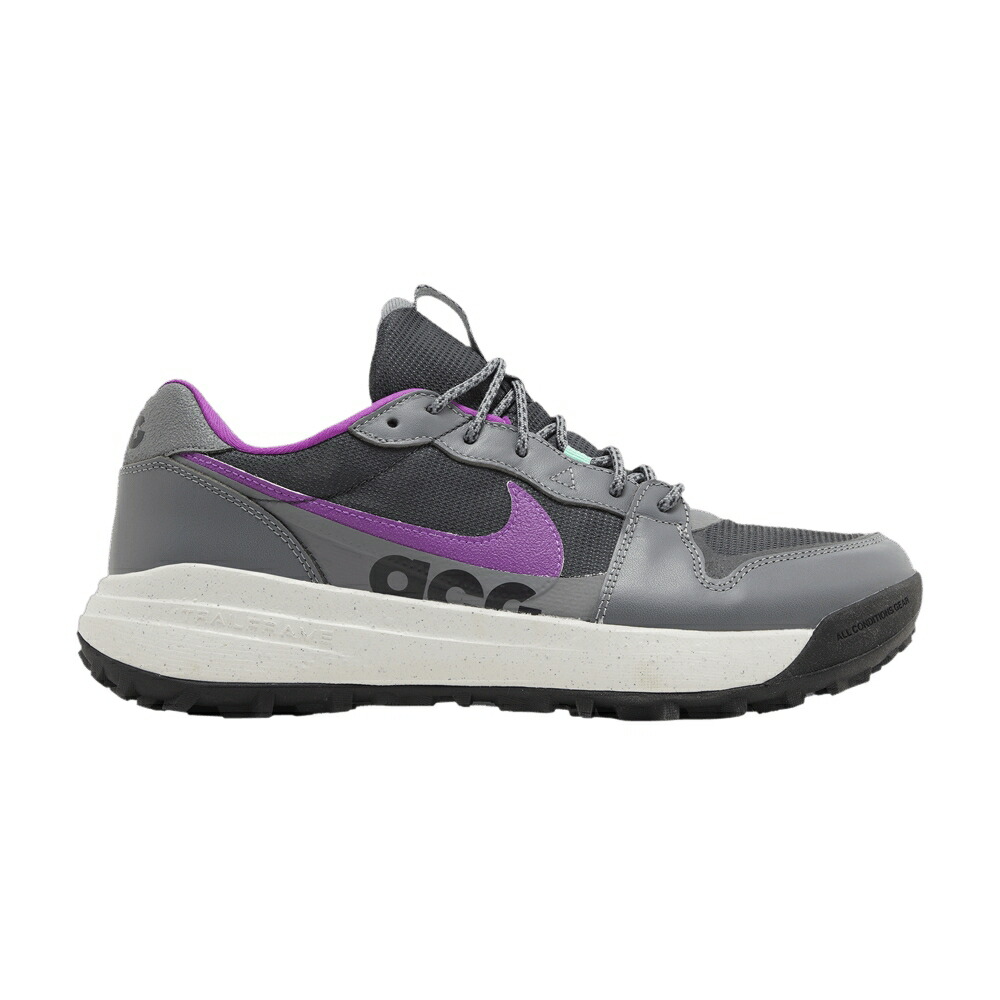 ナイキ 灰色 グレー 紫 パープル MOKE PURPLE スニーカー メンズ NIKE ACG LOWCATE GREY VIVID / SMOKE GREY VIVID PURPLE PHANTOM