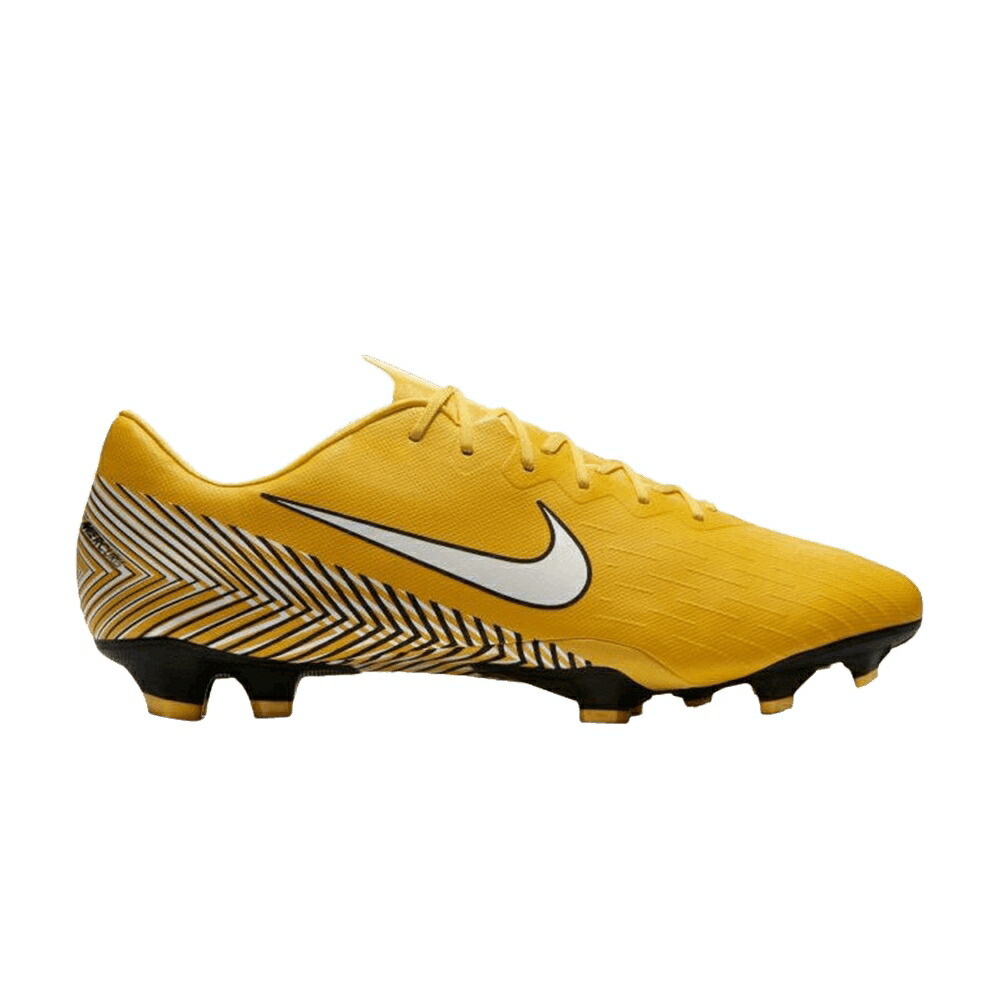 ナイキ 労働者階級 白いこと 白いこと 黒いこと 黒いこと \u0027AMARILLO\u0027 スニーカー メンズ NIKE MERCURIAL VAPOR 12 PRO NJR FG / AMARILLO WHITE BLACK