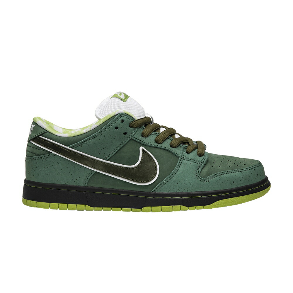 ナイキ ダンク エスビー 特別 ボックス席 緑 緑であること ダンクロー \u0027GREEN LOBSTER\u0027 スニーカー メンズ NIKE CONCEPTS X DUNK LOW SB SPECIAL BOX / GREEN STONE LEGION GREEN FIR
