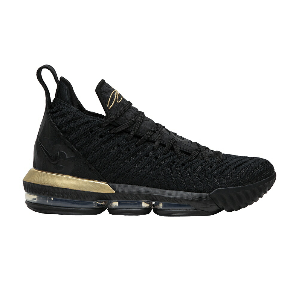 ナイキ レブロン 黒色 ブラック ゴールド 'I'M KING' スニーカー メンズ NIKE LEBRON 16 / BLACK METALLIC GOLD BLACK 224,950円