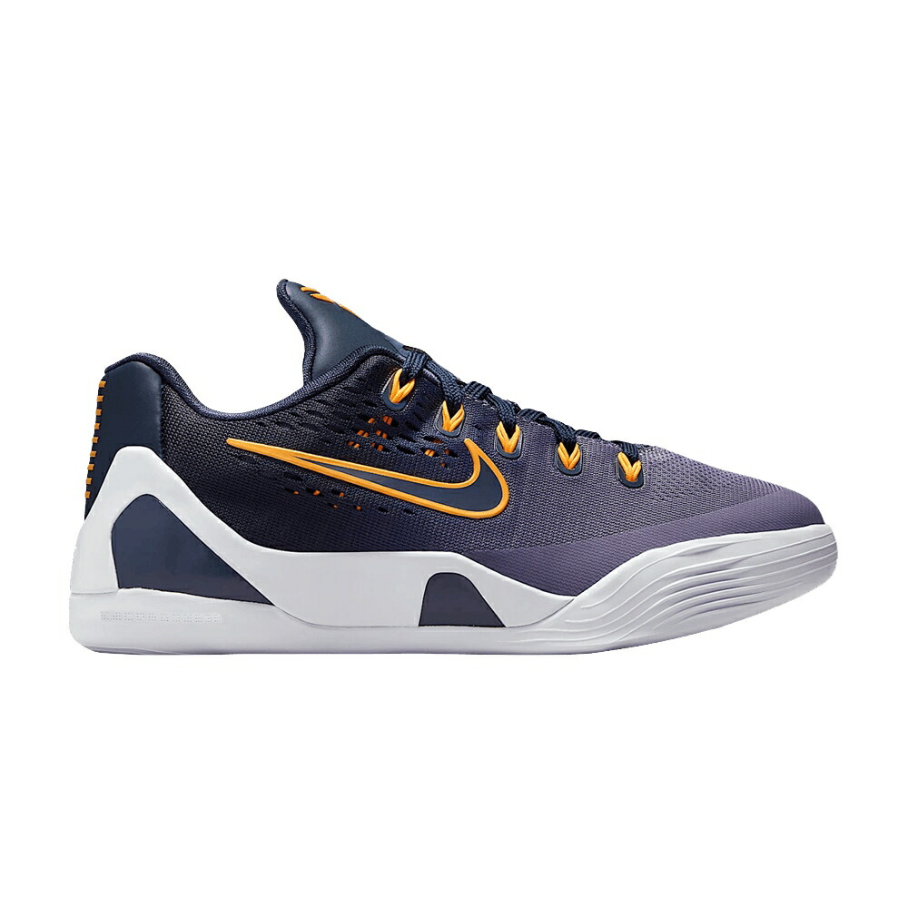 ナイキ コービー 青色 ブルー レーザー サンダー 橙 オレンジ 'THUNDER ORANGE' ジュニア キッズ NIKE KOBE IX LOW EM GS BLUE LASER / THUNDER BLUE LASER ORANGE ベビー マタニティ スニーカー