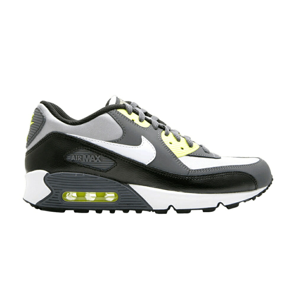 ナイキ マックス しろがね色 しろがね色 大気圏マックス お坊っちゃん キッズ NIKE AIR MAX 90 CL GS / MTLLC SILVER WHT DRK GRY BLCK もの言う花 マタニティ スニーカー