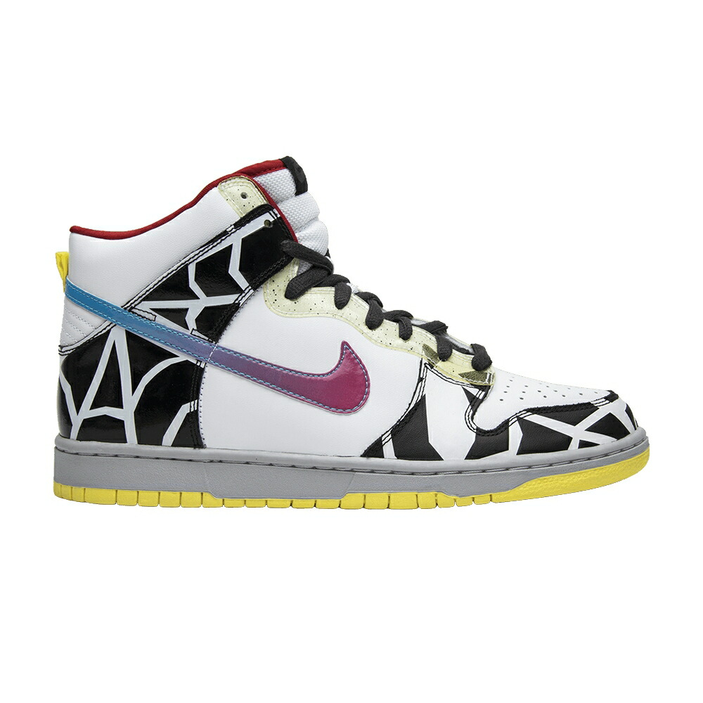 ナイキ ダンク ハイ プレミアム 白色 ホワイト 青色 ブルー ダンクハイ THRASHIN スニーカー メンズ NIKE DUNK HIGH PREMIUM / WHITE CHLORINE BLUE