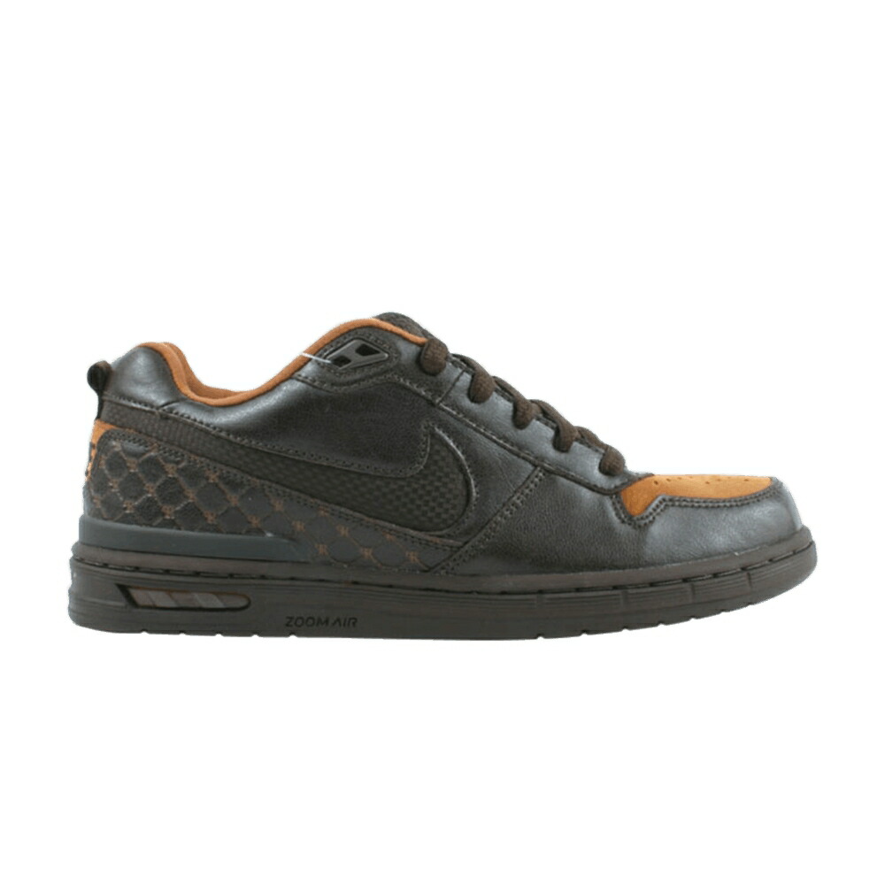ナイキ ポール ズーム 茶色 ブラウン 黒色 ブラック スニーカー メンズ NIKE PAUL RODRIGUEZ ZOOM AIR LOW / BAROQUE BROWN BLACK