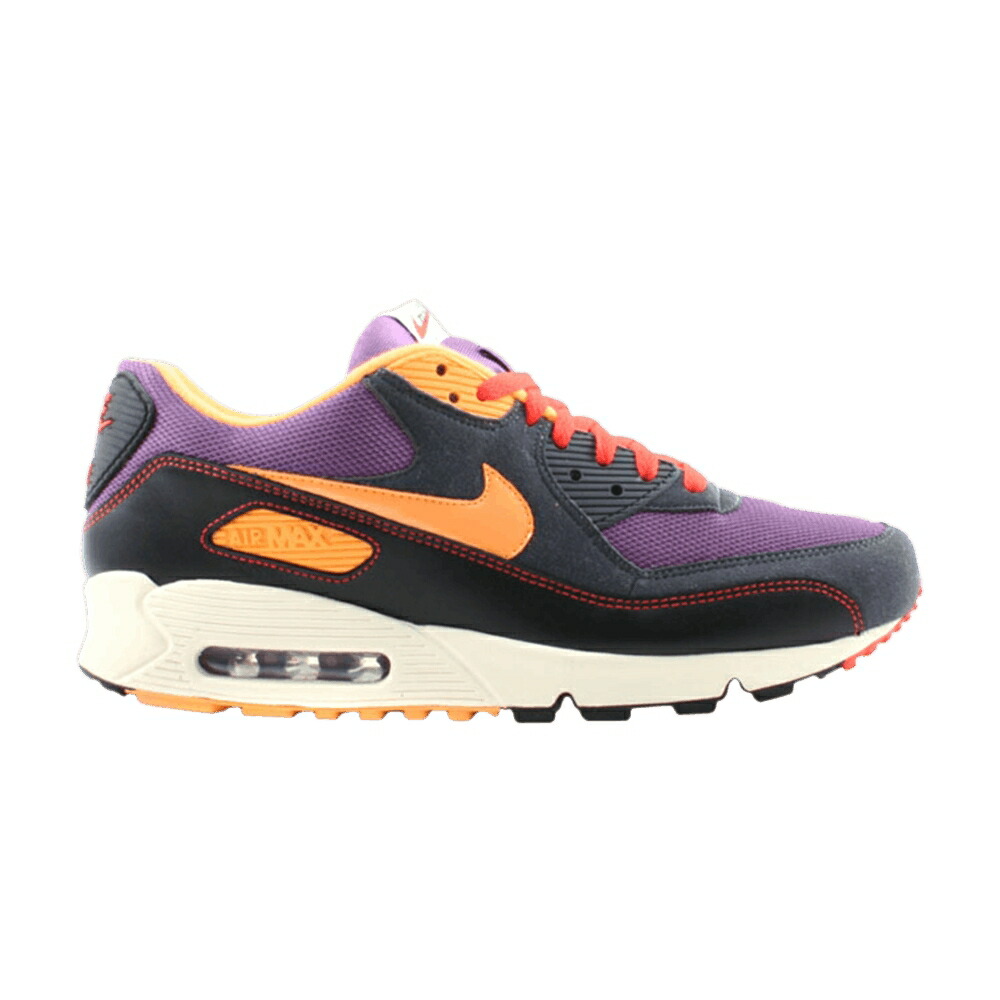 ナイキ マックス ビンテージ ヴィンテージ 紫 パープル 橙 オレンジ色 大気圏マックス スニーカー メンズ NIKE AIR MAX 90 / VINTAGE PURPLE INDUST ORANGE