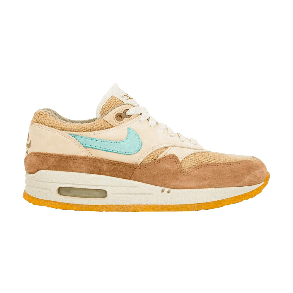 ナイキ マックス 割り増し金 青味 青色 大気圏マックス \u0027CREPE スニーカー メンズ NIKE AIR MAX 1 PREMIUM HEMP 2004 / BIRCH GULF BLUE MUSHROOM