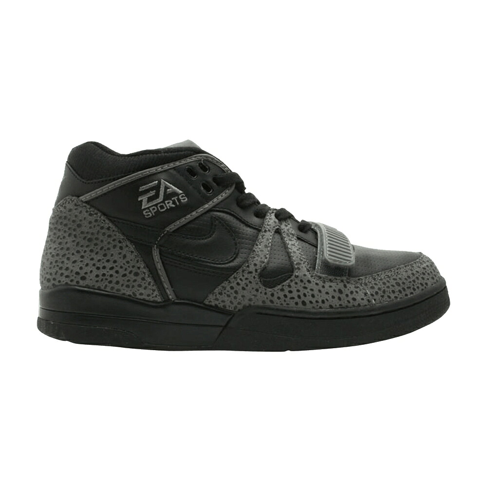 ナイキ アルファ 黒いこと 黒いこと スニーカー メンズ NIKE AIR ALPHA FORCE 2 / BLACK LIGHT GRAPHITE (EA SPORTS)