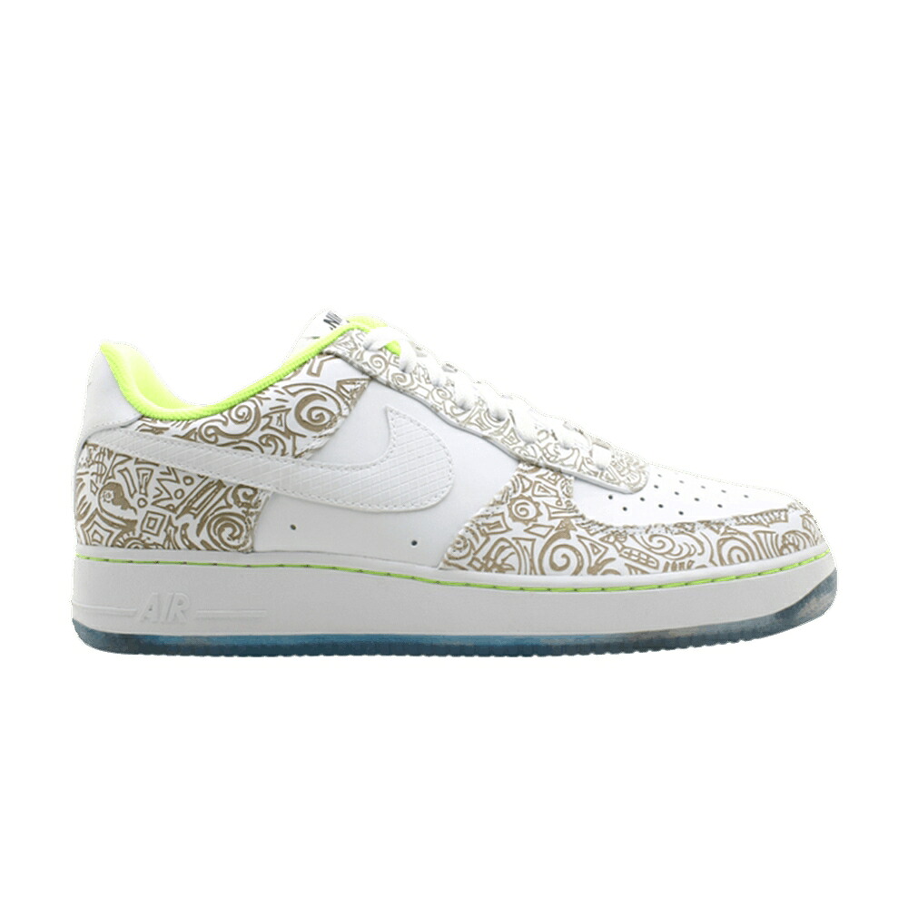 ナイキ 白色 ホワイト エアフォース 'DOERNBECHER' スニーカー メンズ NIKE AIR FORCE 1 07 LE / WHITE WHITE VOLT