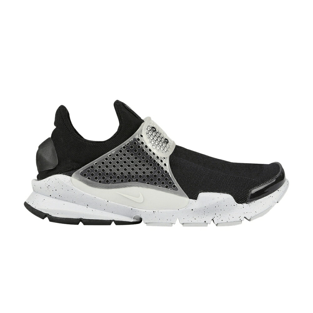 ナイキ ダート 黒色 ブラック 灰色 シメント グレー 'OREO' スニーカー メンズ NIKE FRAGMENT DESIGN X SOCK DART / BLACK CEMENT GREY