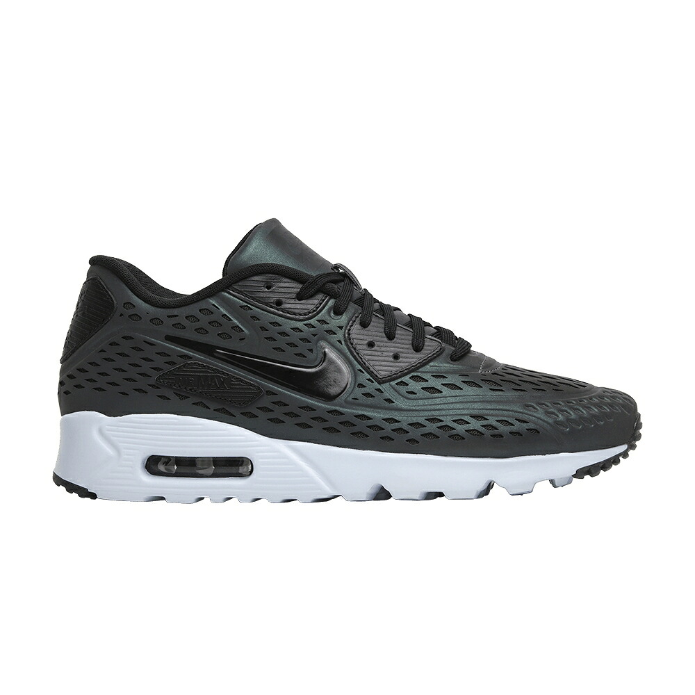ナイキ マックス ウルトラ ディープ 黒色 ブラック エアマックス 'IRIDESCENT' スニーカー メンズ NIKE AIR MAX 90 ULTRA MOIRE / DEEP PEWTER BLACK PORPOISE
