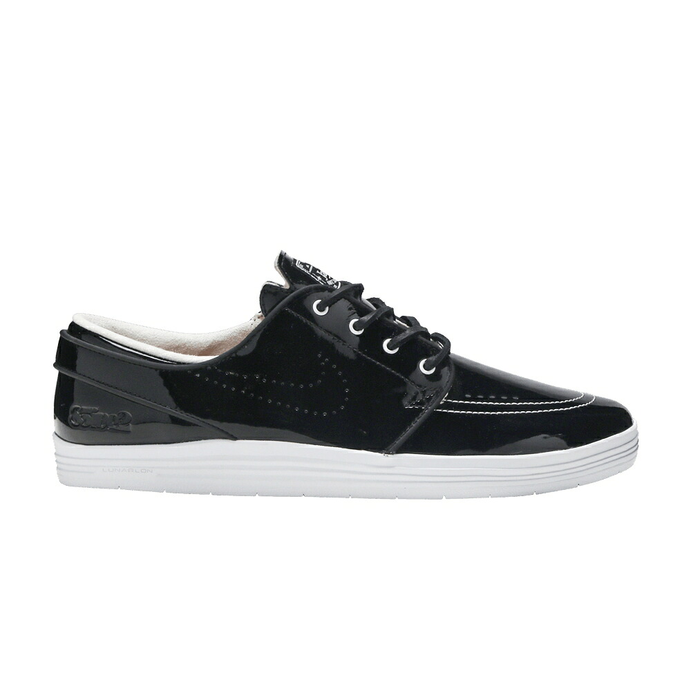 ナイキ ルーナー ルナー 黒色 ブラック '8FIVE2' スニーカー メンズ NIKE LUNAR STEFAN JANOSKI / BLACK BLACK｜スニケス