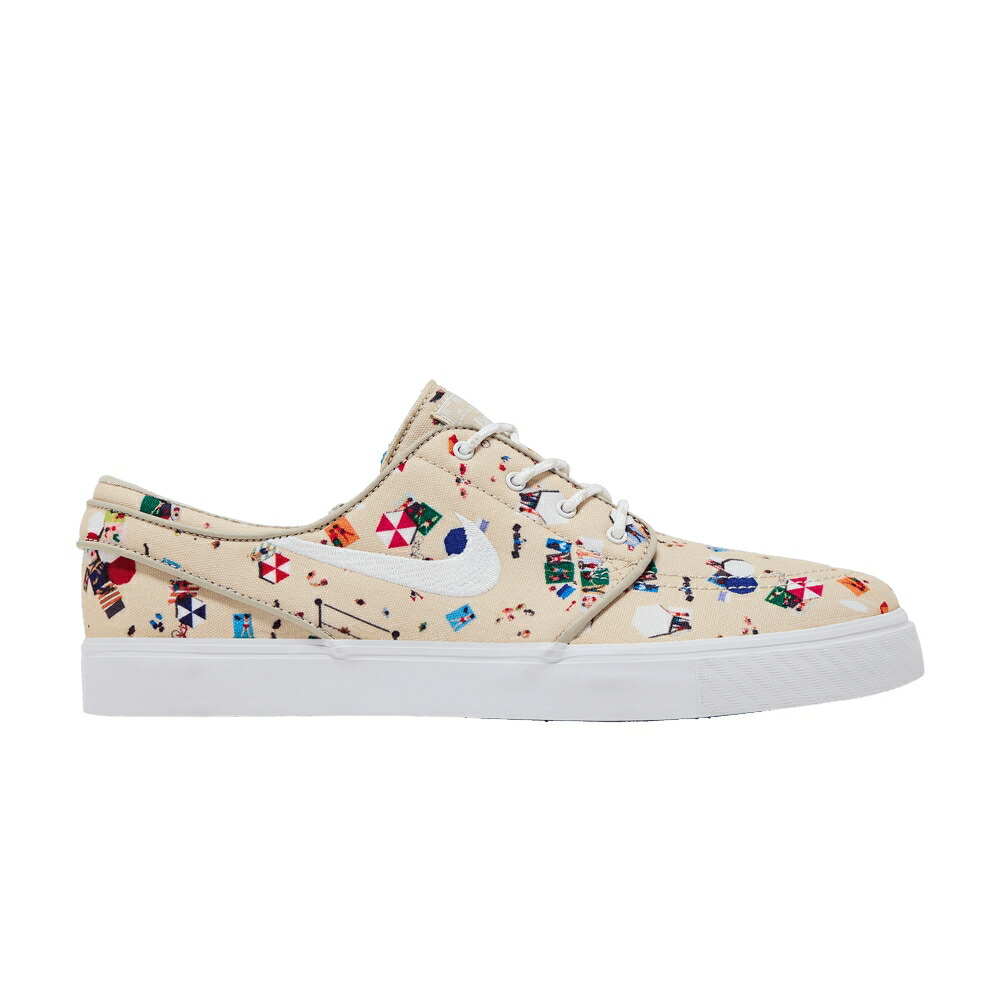ナイキ 望遠レンズ 白いこと 白いこと \u0027BEACH\u0027 スニーカー メンズ NIKE ZOOM STEFAN JANOSKI / MULTI COLOR WHITE SANDTRAP