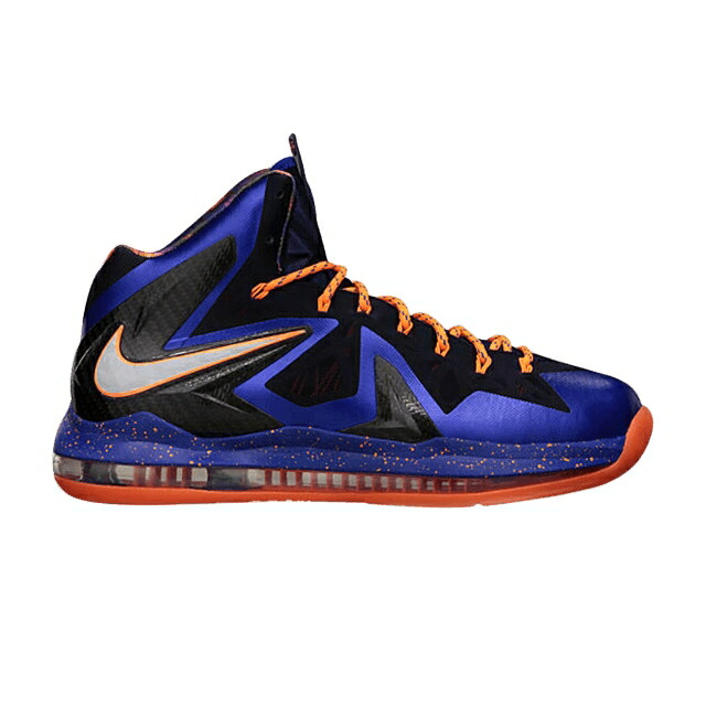 ナイキ レブロン エリート 青色 ブルー ピュア プラチナム P.S 'SUPERHERO' スニーカー メンズ NIKE LEBRON 10 ELITE / HYPER BLUE PURE PLATINUM