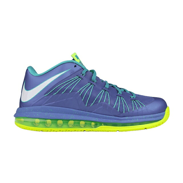 ナイキ マックス レブロン エア湖マックス \u0027SPRITE\u0027 スニーカー メンズ NIKE AIR MAX LEBRON 10 LOW / VLT FRC PR PLTNM VLT SPRT TRQ