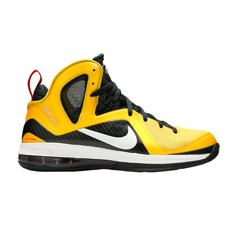ナイキ レブロン エリート 白いこと 白いこと 黒いこと 黒いこと P.S. \u0027TAXI\u0027 スニーカー メンズ NIKE LEBRON 9 ELITE / VARSITY MAIZE WHITE BLACK SPORT