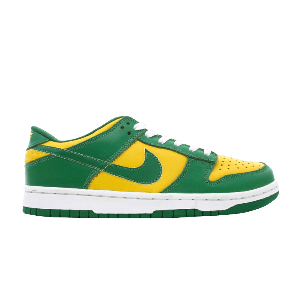 ナイキ ダンク 緑 緑であること ダンクロー \u0027BRAZIL\u0027 スニーカー メンズ NIKE DUNK LOW / PINE GREEN PINE GREEN VARSITY