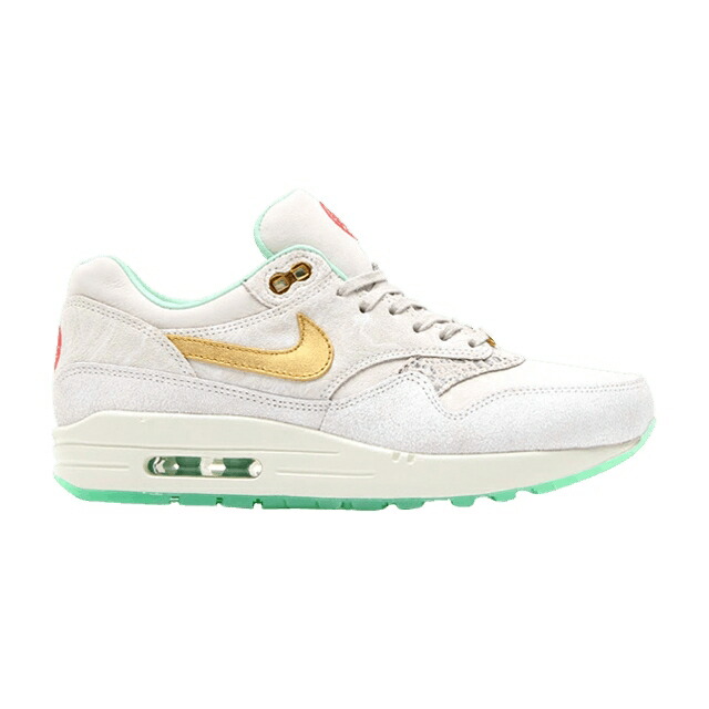 ナイキ マックス ゴールド エアマックス YEAR HORSE スニーカー レディース NIKE WMNS AIR MAX 1 OF THE / LIGHT BONE METALLIC GOLD ARCTIC