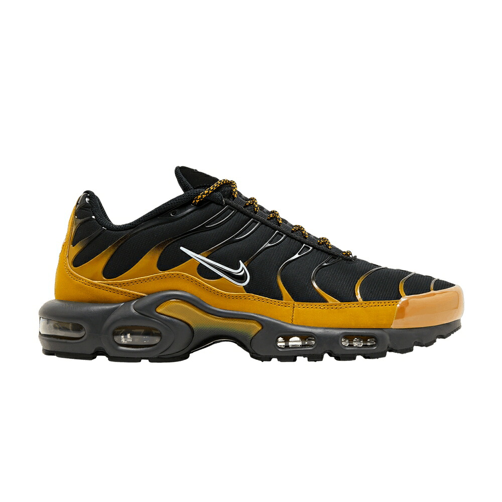 ナイキ マックス 黒いこと 黒いこと エアマックスプラス \u0027BRONZINE\u0027 スニーカー メンズ NIKE AIR MAX PLUS / BRONZINE MEDIUM ASH BLACK
