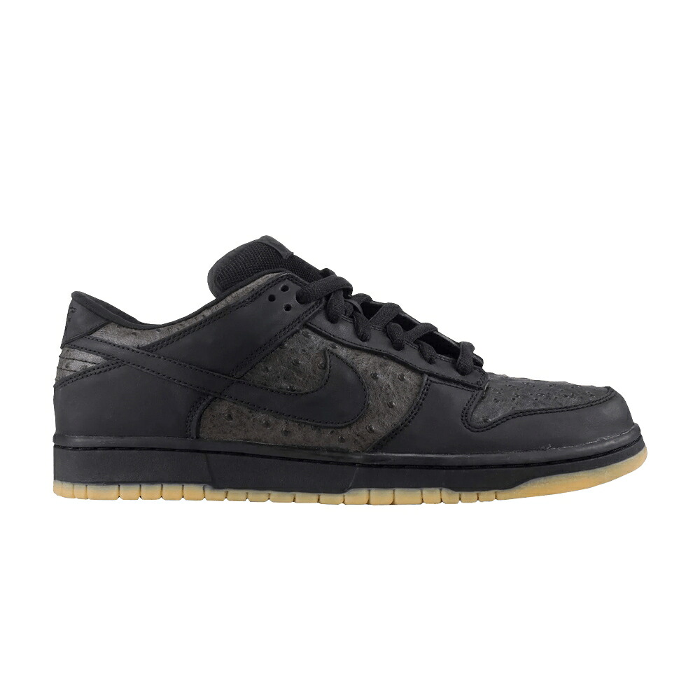 ナイキ ダンク 労働者階級 エスビー 黒いこと 黒いこと ダンクロー \u0027OSTRICH\u0027 スニーカー メンズ NIKE DUNK LOW PRO SB / BLACK BLACK