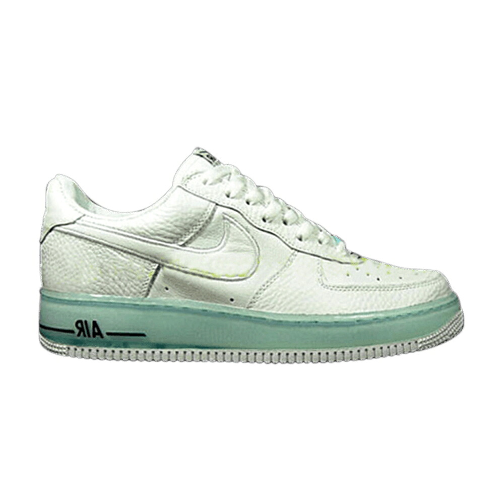 ナイキ 白いこと 白いこと 青味 青味 空軍 \u0027ICE CUBE\u0027 スニーカー メンズ NIKE AIR FORCE 1 / WHITE WHITE OBSIDIAN ICE BLUE
