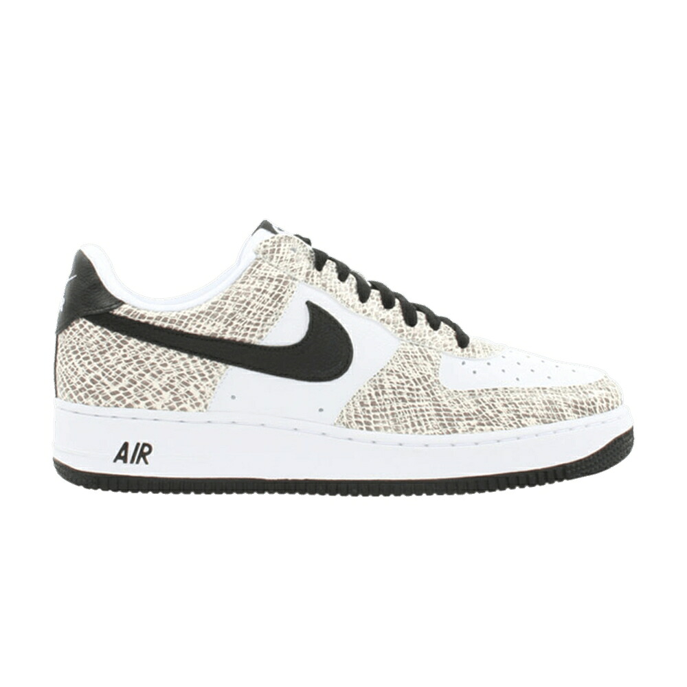 ナイキ 白色 ホワイト 黒色 ブラック エアフォース スニーカー メンズ NIKE AIR FORCE 1 / WHITE BLACK COCOA