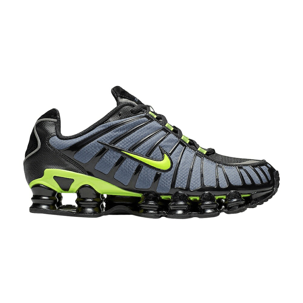 ナイキ ショックス サンダー 黒いこと 黒いこと \u0027THUNDER STORM\u0027 スニーカー メンズ NIKE SHOX TL 2019 / THUNDER STORM VOLT BLACK