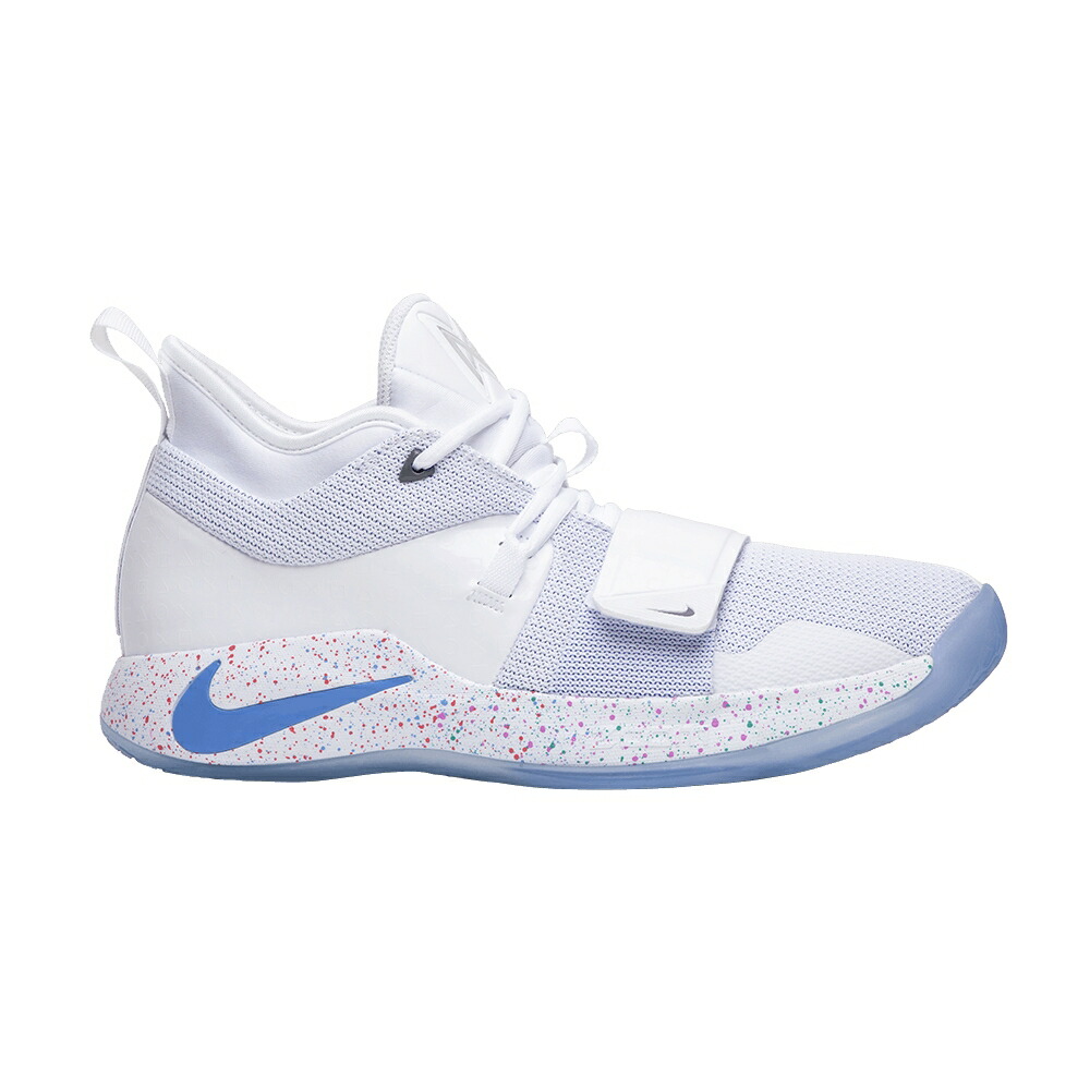 ナイキ 白色 ホワイト 2.5 WHITE スニーカー メンズ NIKE PLAYSTATION X PG / WHITE MULTI COLOR