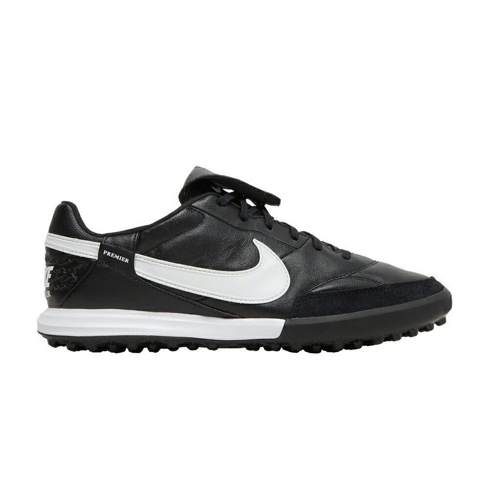 ナイキ プレミアム 黒色 ブラック 白色 ホワイト 'BLACK' スニーカー メンズ NIKE PREMIER 3 TF / BLACK WHITE