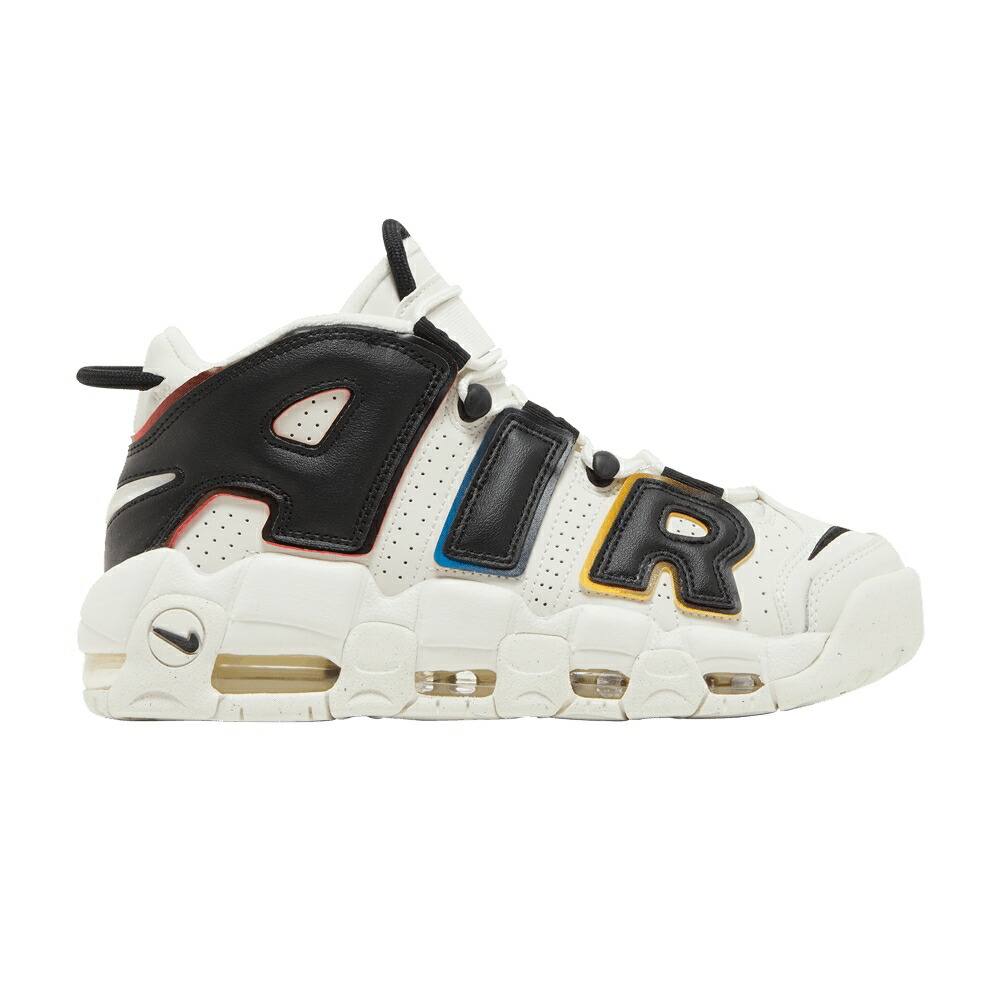 ナイキ アップテンポ 黒色 ブラック チーム 橙 オレンジ エアモアアップテンポ モアテン 96 PRIMARY COLORS スニーカー メンズ NIKE AIR MORE UPTEMPO / BLACK SAIL BLACK TEAM ORANGE