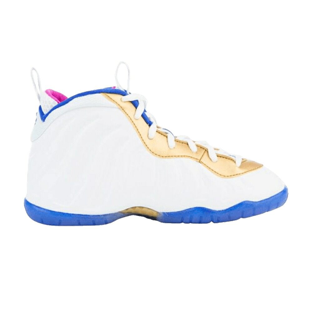 ナイキ フォームポジット 白色 ホワイト ブラスト 青色 ブルー エアフォームポジットワン 'PEANUT & JELLY' スニーカー メンズ NIKE AIR FOAMPOSITE ONE BUTTER / WHITE FUCHSIA BLAST RACER BLUE