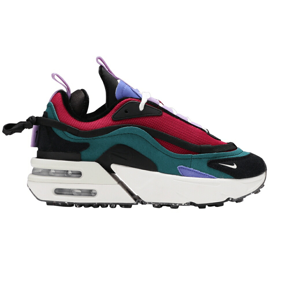 ナイキ マックス ナイト 緑 グリーン 赤 レッド 黒色 ブラック エアマックス 'NIGHT GREEN' スニーカー レディース NIKE WMNS AIR MAX FURYOSA NRG / NIGHT GREEN RASPBERRY RED BLACK