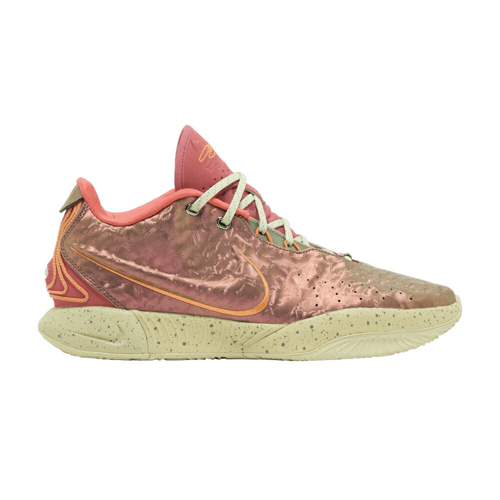 ナイキ レブロン ゴールド QUEEN CONCH スニーカー メンズ NIKE LEBRON 21 / EMBER GLOW ELEMENTAL GOLD