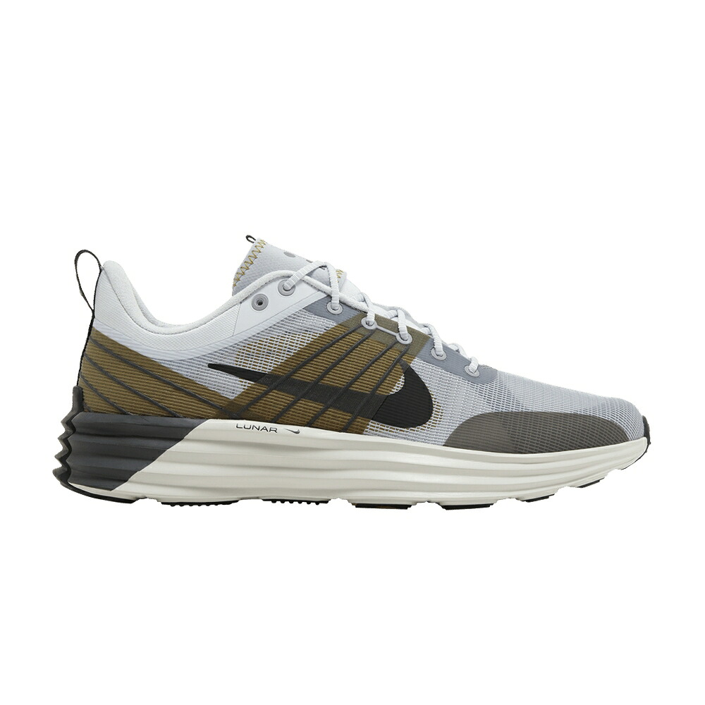 ナイキ ルーナー ルナー ピュア プラチナム 黒色 ブラック 灰色 グレー 'DESERT MOSS' スニーカー メンズ NIKE LUNAR ROAM / PURE PLATINUM BLACK WOLF GREY｜スニケス