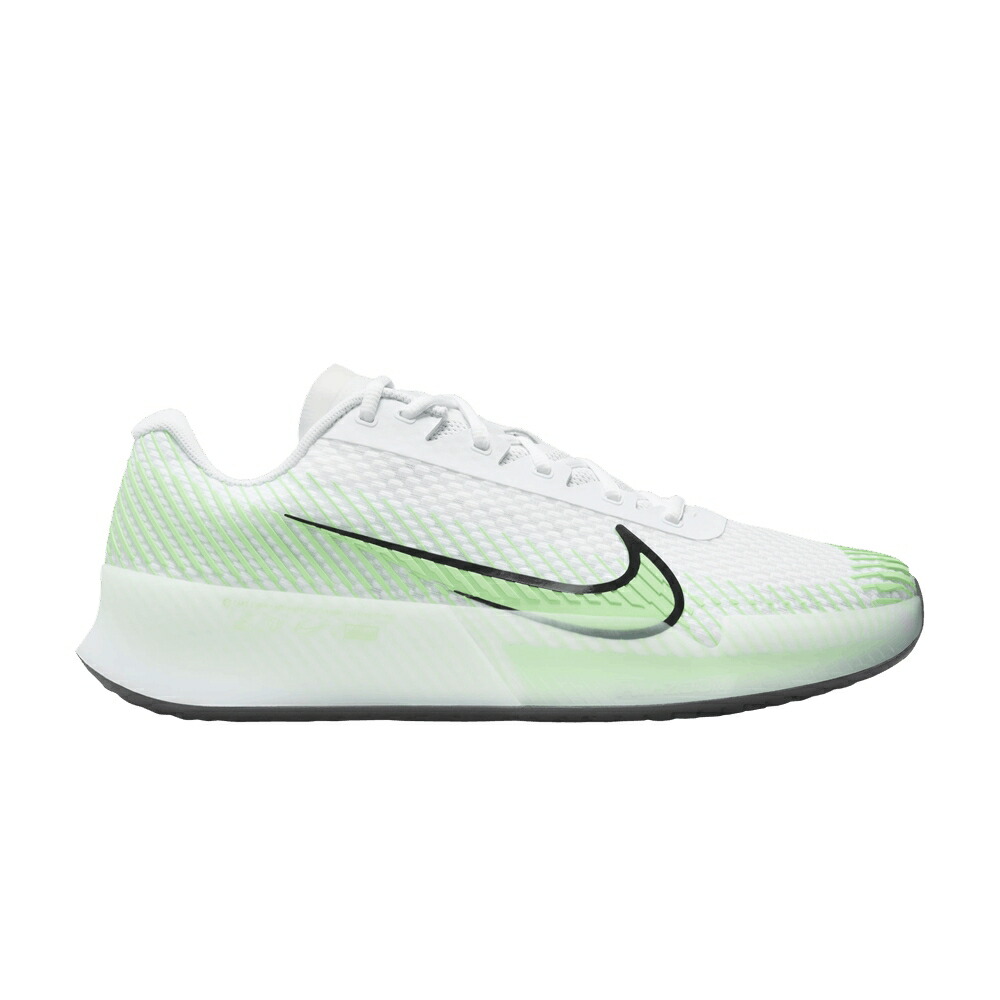 ナイキ コート ズーム 白色 ホワイト 緑 グリーン 黒色 ブラック WHITE GREEN スニーカー メンズ NIKE NIKECOURT AIR ZOOM VAPOR 11 HC POISON / WHITE POISON GREEN BLACK