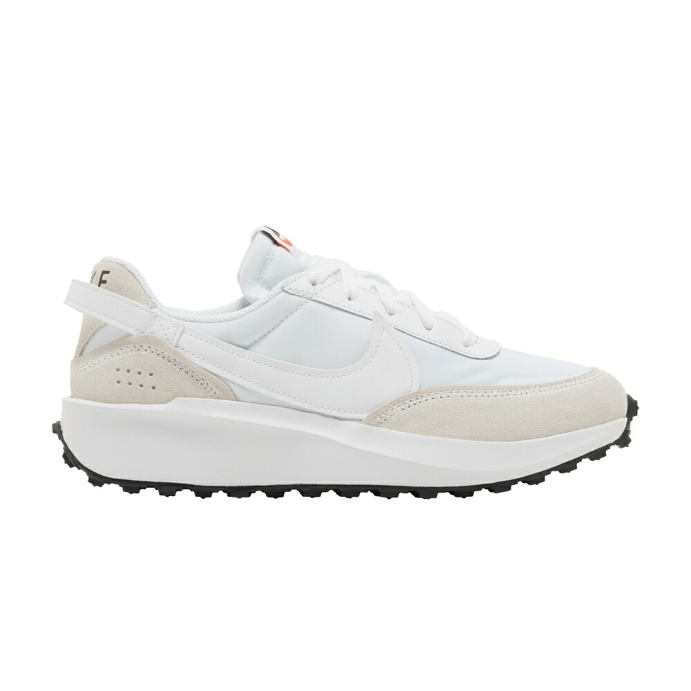 ナイキ ワーヘル 白いこと 白いこと 黒いこと 黒いこと 橙 オレンジ色 \u0027WHITE GREY\u0027 スニーカー レディース NIKE WMNS WAFFLE DEBUT / WHITE BLACK ORANGE WHITE